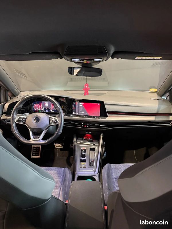 Volkswagen golf 2.0 tdi scr 200 dsg7 gtd / gris moonstone / iq light / camera / anti brouillard (image 12)