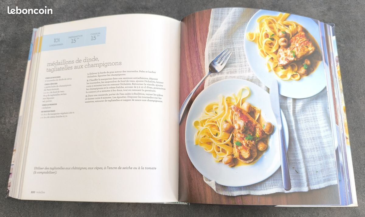 Livre de 180 recettes « Simple & Rapide » WEIGHT WATCHERS (image 3)