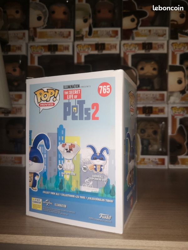 Funko pop Movies Pets Snowball 765 (superhero suit) Jeux Jouets