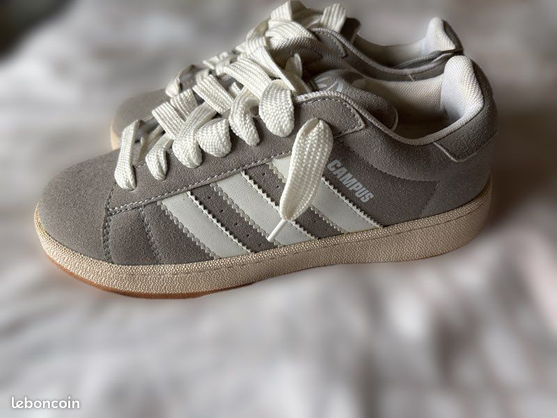 Chaussure campus grise (image 1)