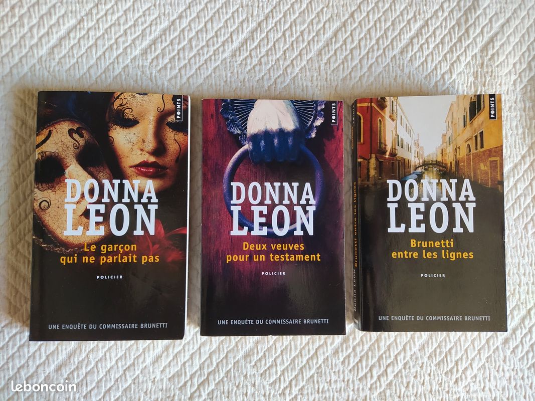 3 livres de Donna Leon (image 1)
