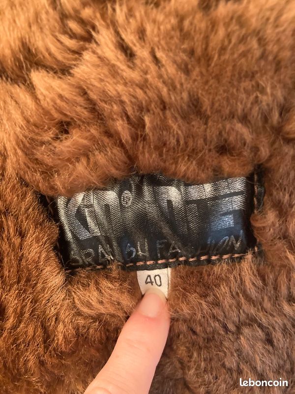 Magnifique shearling vintage (image 5)