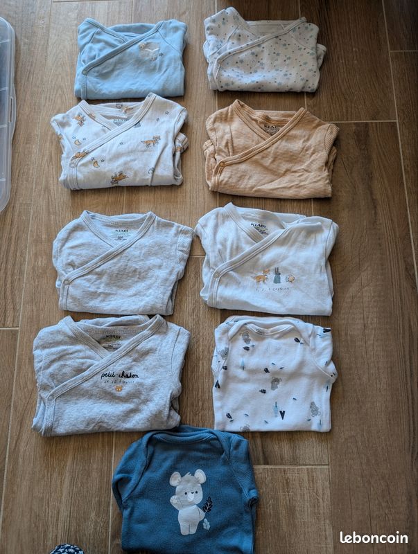 Lot de bodies 3 mois (image 1)