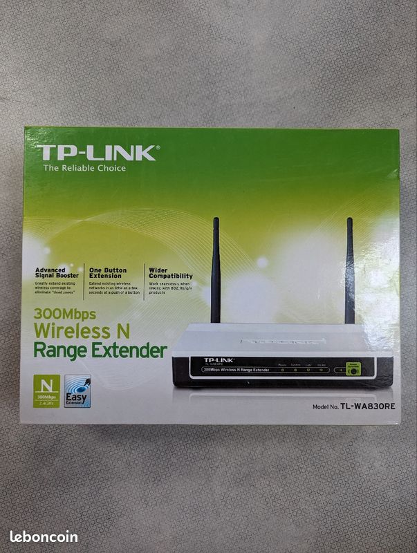 Tp-Link wireless N Range extender (300mbps) (image 1)