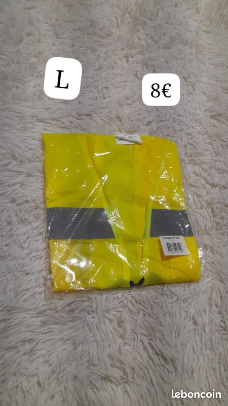 Gilets jaune taille L (image 1)