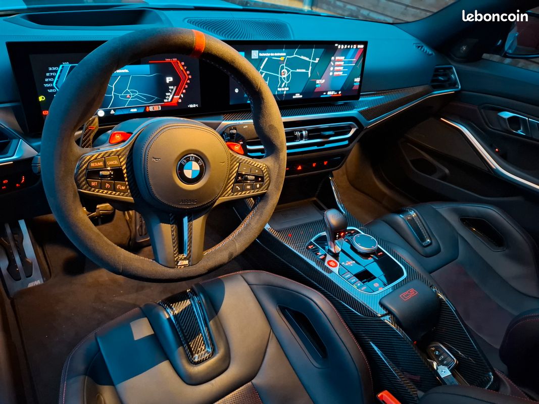 BMW M3 G80 CS 550 - Ligne MILTEK / BERK Performance / Clapets SST / Titane - 2nde Main Française - 16500km - Comme neuve - PPF Avant + Full Céramique - Full Entretien BMW (dernier : 12/2025) – Options (image 5)
