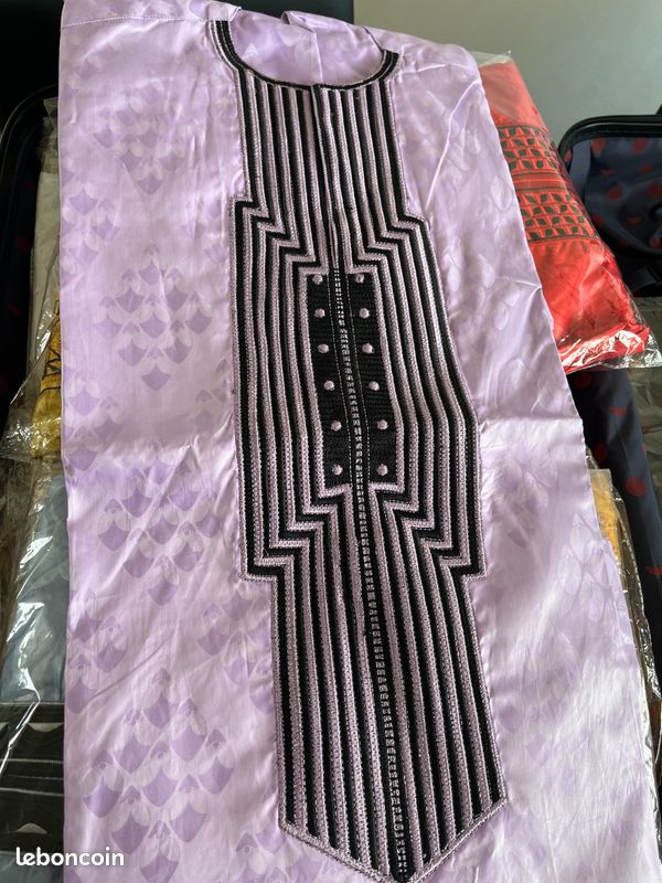 Vêtements homme deux pièces Bazin (image 8)