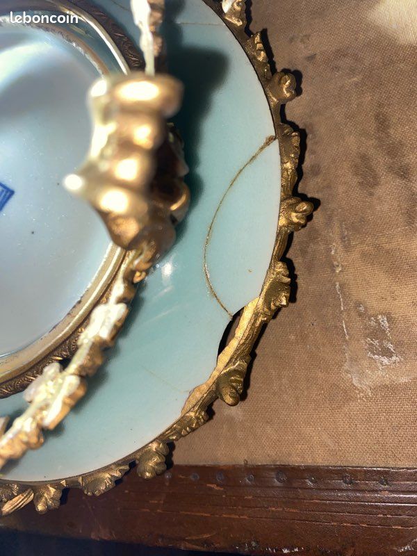 Coupe décorative de style Napoléon III / japonisant, probablement fin XIXe siècle ou tout début XXe (image 6)