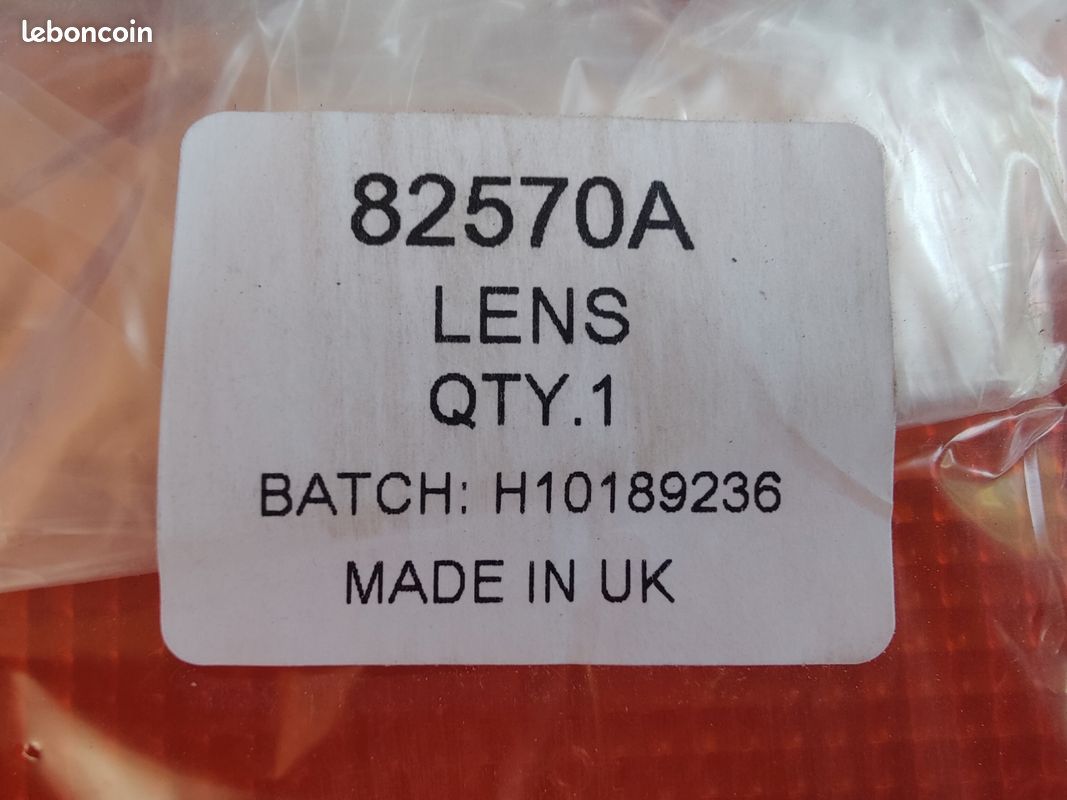 Lot de 3 vitres de feu Rubbolite 82570A - NEUF (Volvo, Renault, DAF) (image 3)