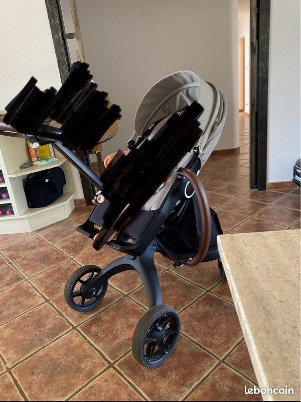 Deals Stokke Vente Poussette Stokke Occasion Yoyo3 Cadre Noir Noir