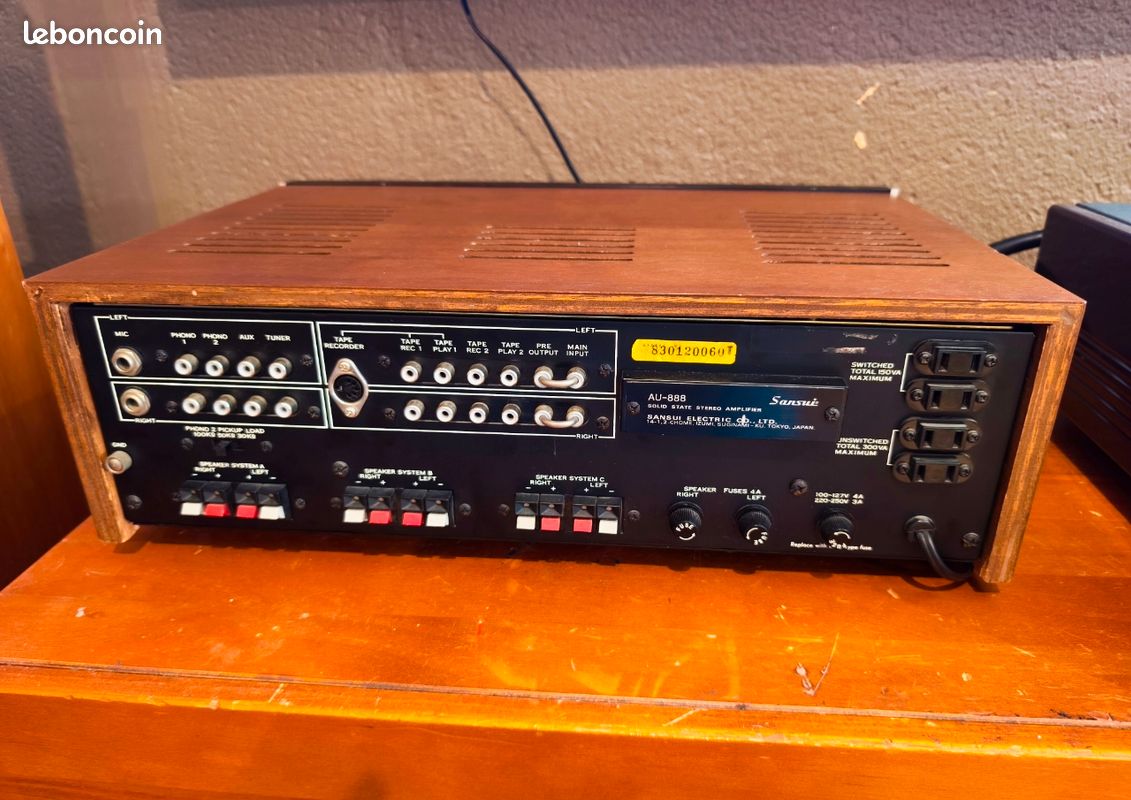 Sansui DA-T755 – Récepteur Stéréo Synthétiseur & Égaliseur – Occasion – Bon état