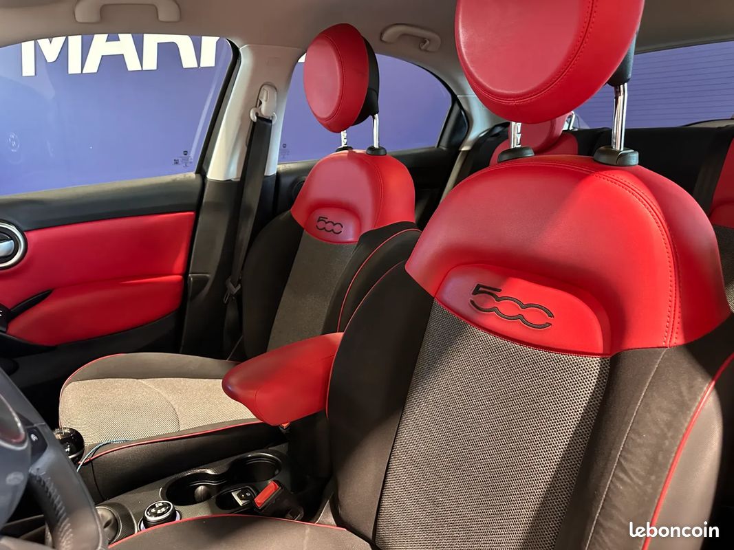 FIAT 500X 1.4 140ch POPSTAR - 2016 - 129 000 km - DISTRI OK - SUIVI COMPLET - 1ÈRE MAIN (image 7)
