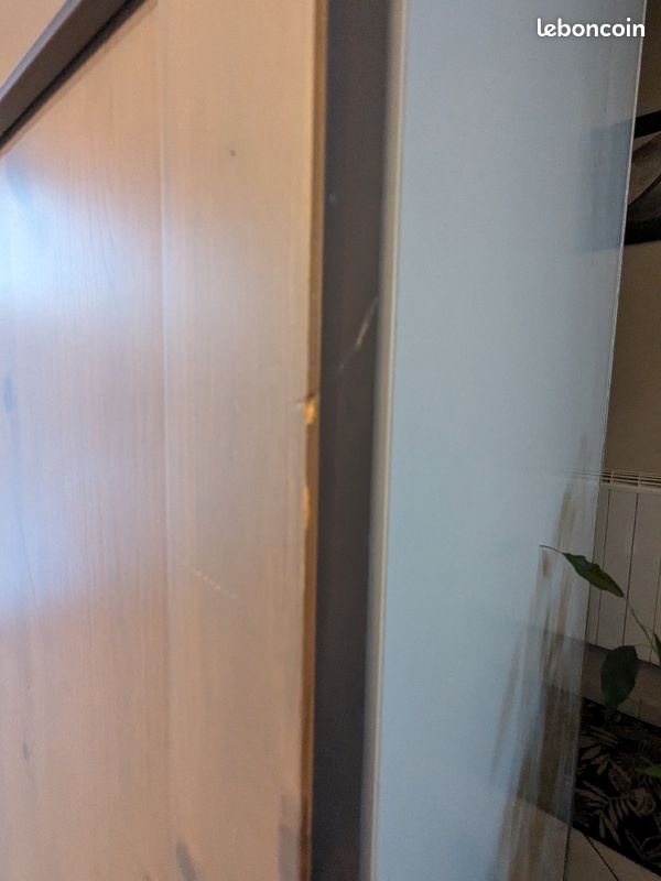 Porte de placard 50x229 couleur taupe (image 5)
