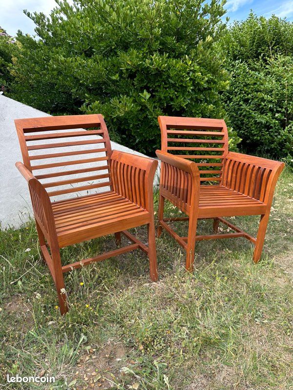Fauteuils Teck (image 1)