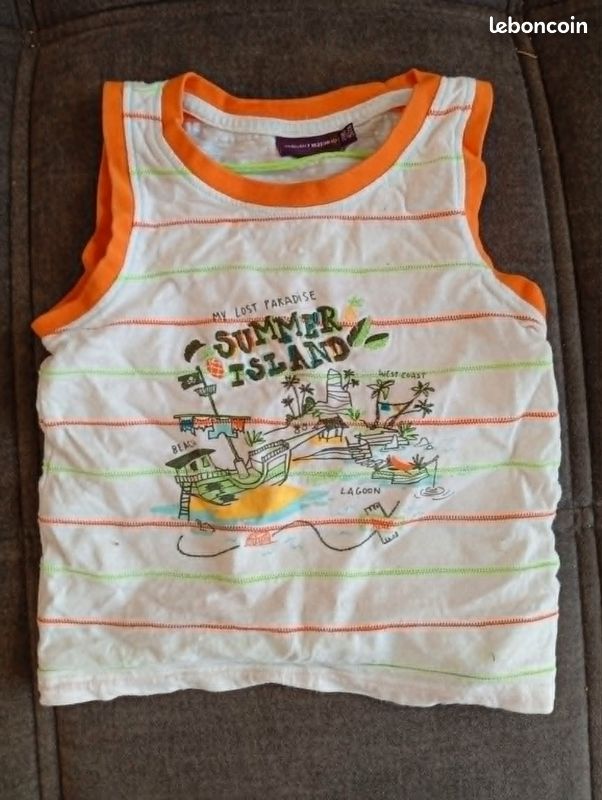 Débardeur Summer Island Sergent Major taille 2 ans (image 1)