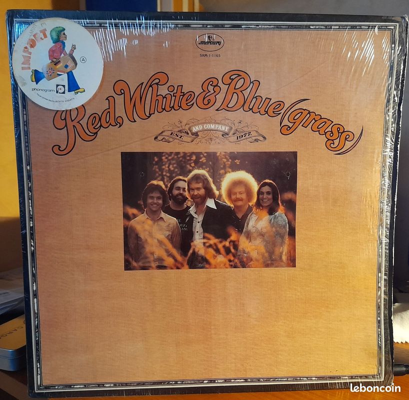 Red White & Blue (grass) - vinyle 33T (image 1)