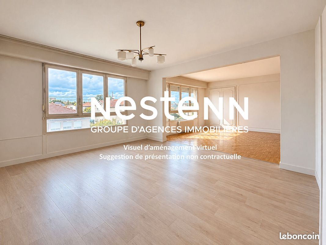 Appartement 6 pièces 107 m² · à Bron · 107 m² · 214 000 €