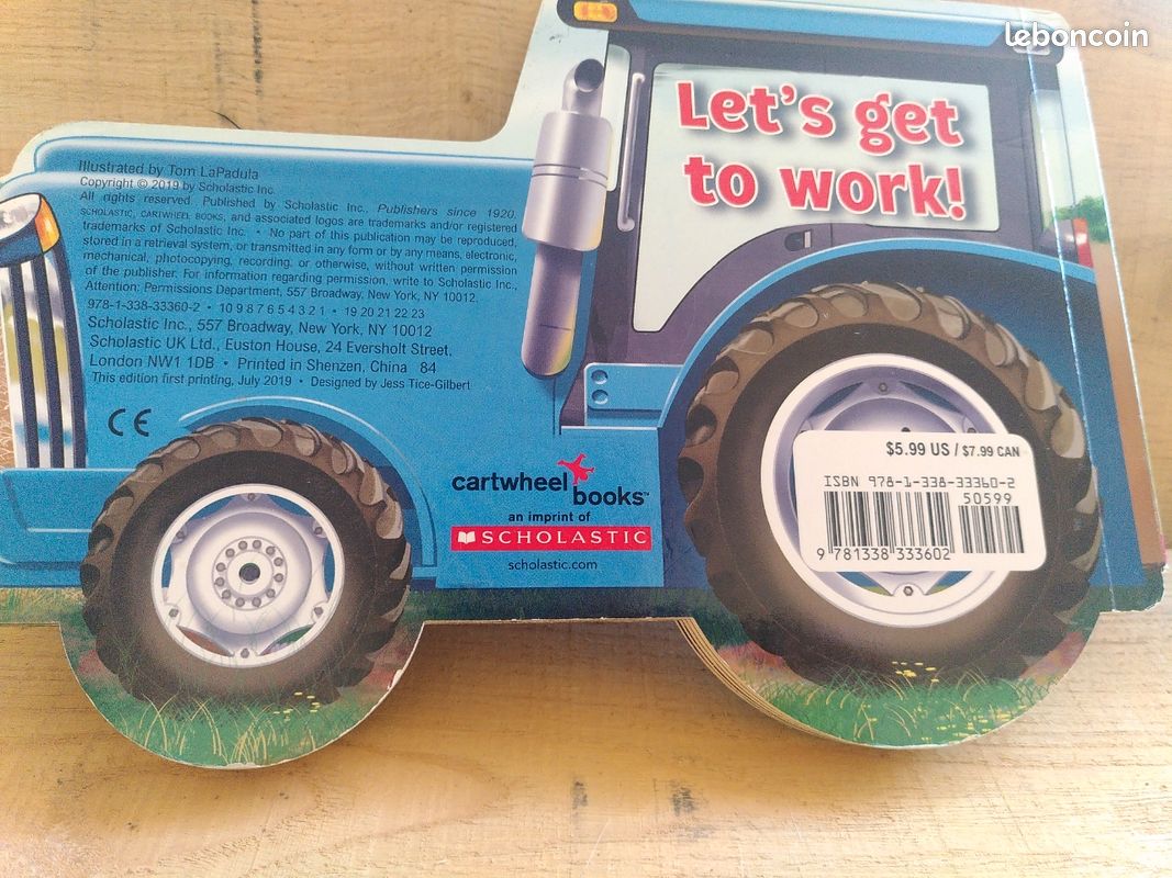 Album en anglais "i' am a tractor" (image 3)