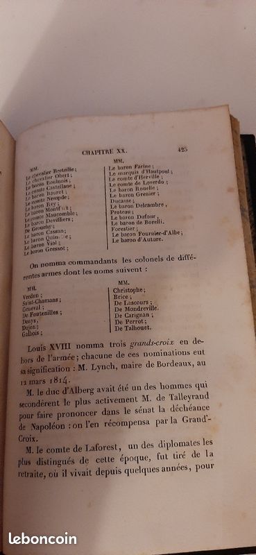 LIVRE : la légion d'honneur par Alex Mazas 1854 (image 8)