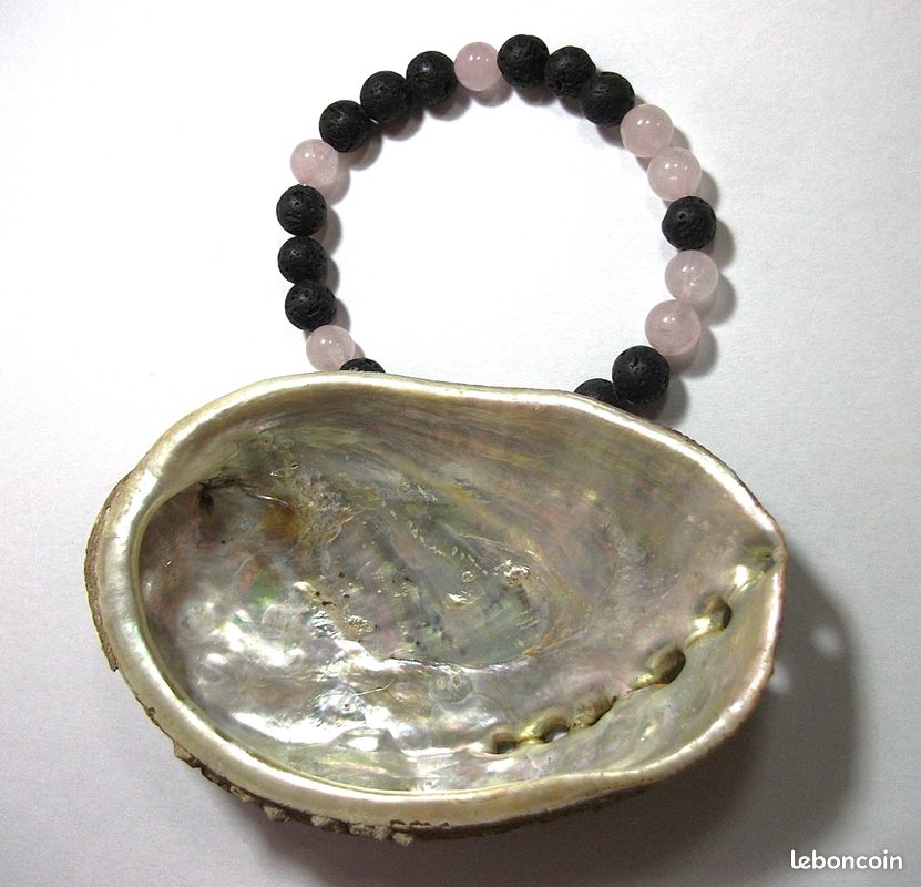 Lot bracelet et support abalone (image 6)