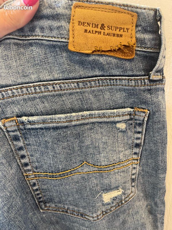 Jean troué Ralph Lauren T29/32 (image 3)