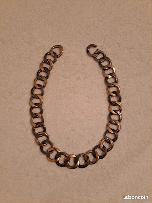 Collier ras de cou de métal (image 3)