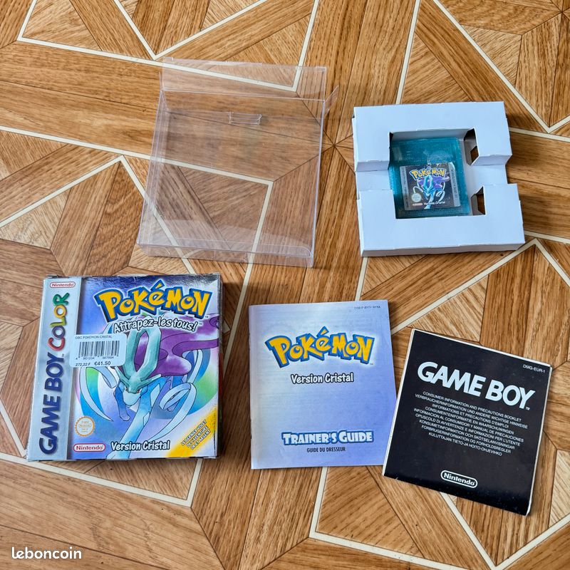 Pokémon Version Cristal - Game Boy Color - 2001 - Génération Nintendo