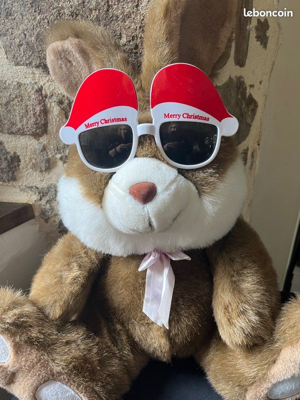 Grande peluche lapin jouet enfant (image 6)