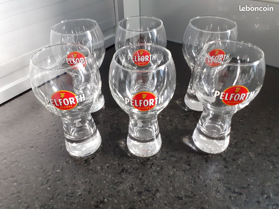 LOT DE 6 verres à bière 1664 33cl dans leur carton d'origine EUR 16,00 - FR