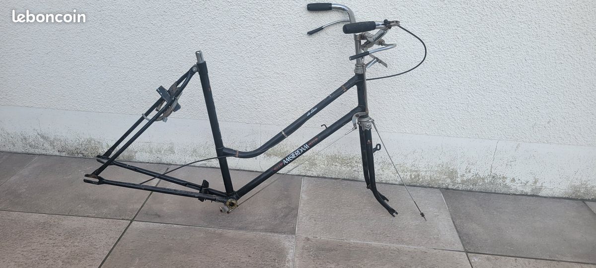 Guidon Potence Acier Pour Vélo Ancien – Frein à Tringle, Pièce Bike Vintage