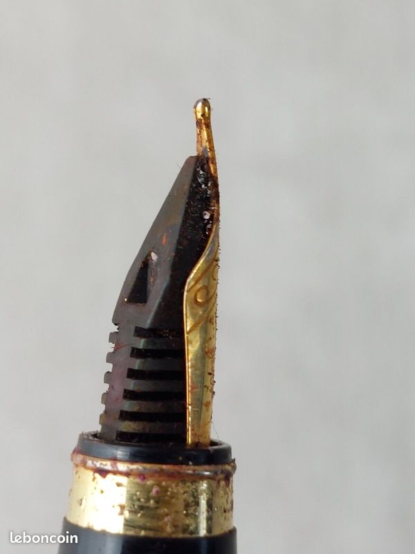 Stylo Plume Ancien Samba De Jean Pierre Lepine - Année 1993 - Occasion (oxydation, Usures Dorure)
