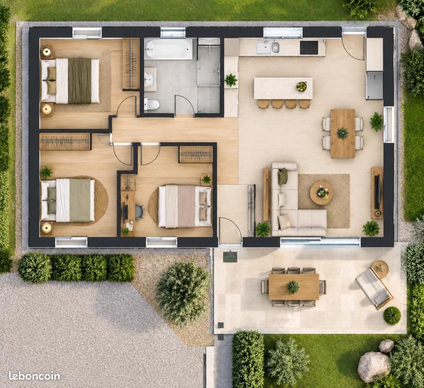 Maison 1 pièce 80 m² · à Alleins · 80 m² · 1 500 €/mois
