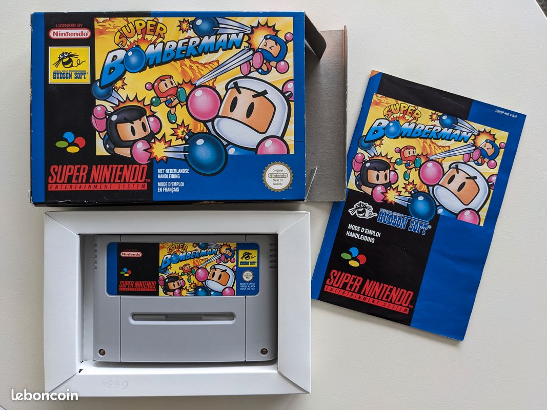 Jeu Super Famicom Super Bomberman II – Cartouche Seule (Loose) – Bon État
