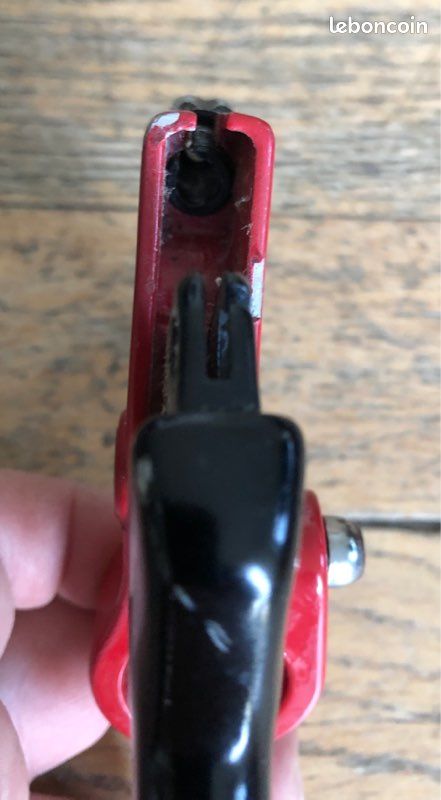 Levier De Frein BMX Vintage Rouge - MX Star - Aluminium 45g - Old School - 22.2mm