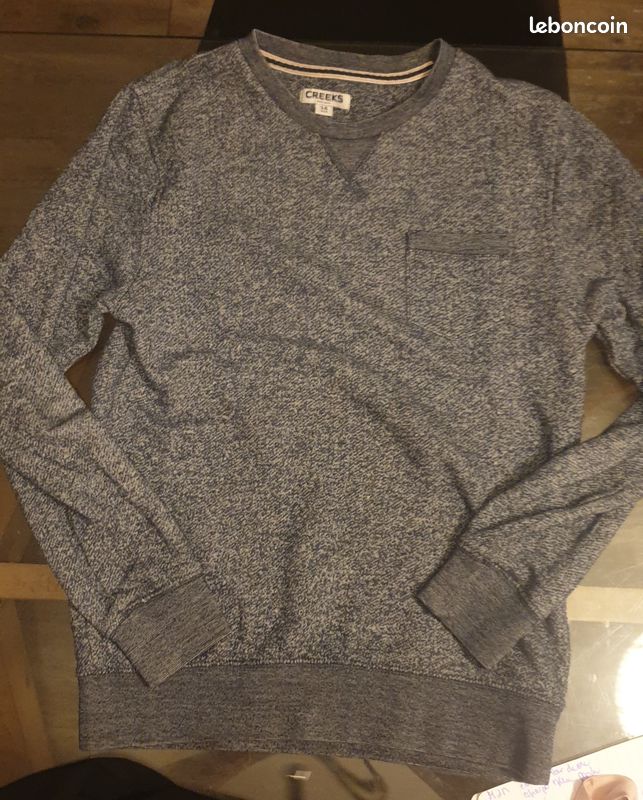 Pull bleu 14 ans creeks (image 1)