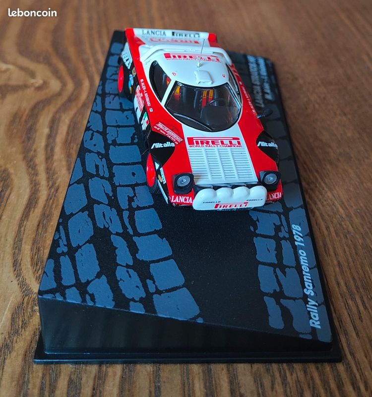 Lancia Stratos Hf 78 Alen-Kivimaky Rally Et Sanremo Wrc N.26 Échelle 1:24