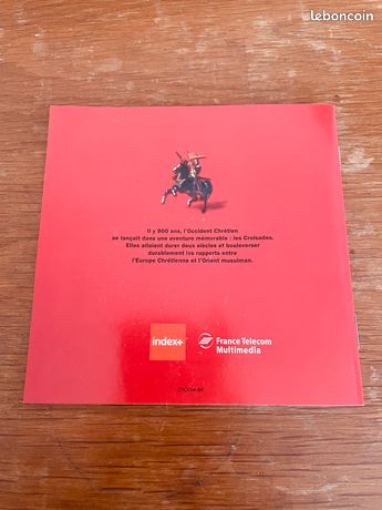 Jeu PC Big Box 'CROISADES : Conspiration Au Royaume D'Orient' (1997) - Rétrogaming - Bon état