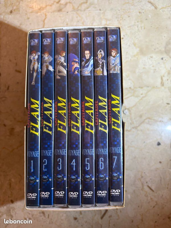 Coffret CAPITAINE FLAM 7 dvd (image 2)