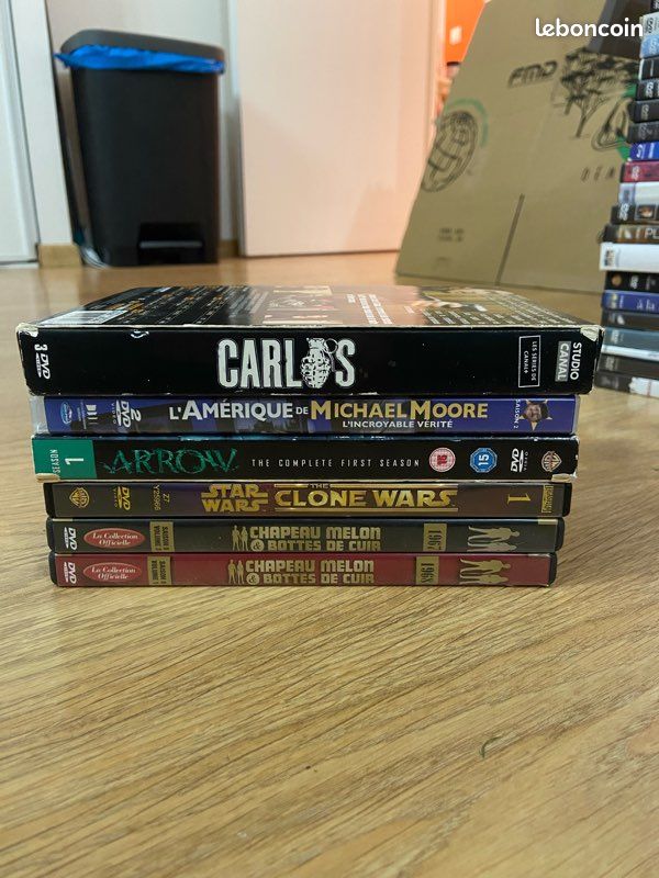 Lot de 6 DVD de séries diverses (image 1)