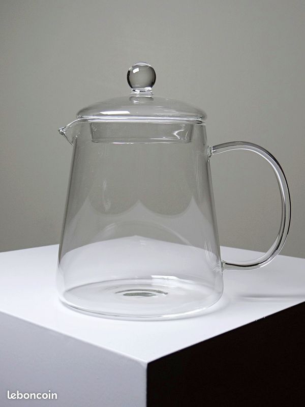 Couvercle En Verre Pour Théière - Transparent - Design Moderne - Pour Infusion Et Décoration - 9x9cm