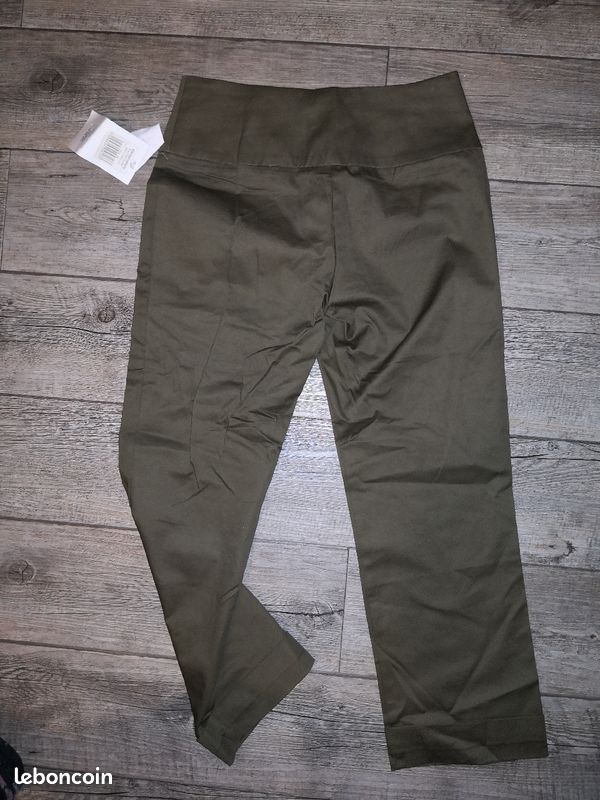 Pantacourt taille 34 kaki neuf étiquette SINEQUANONE (image 3)