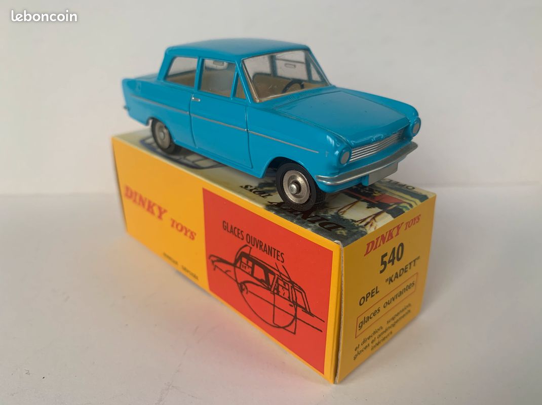 DINKY TOYS FRANCE OPEL KADETT 63 REF 540 ÉTAT DE JEU