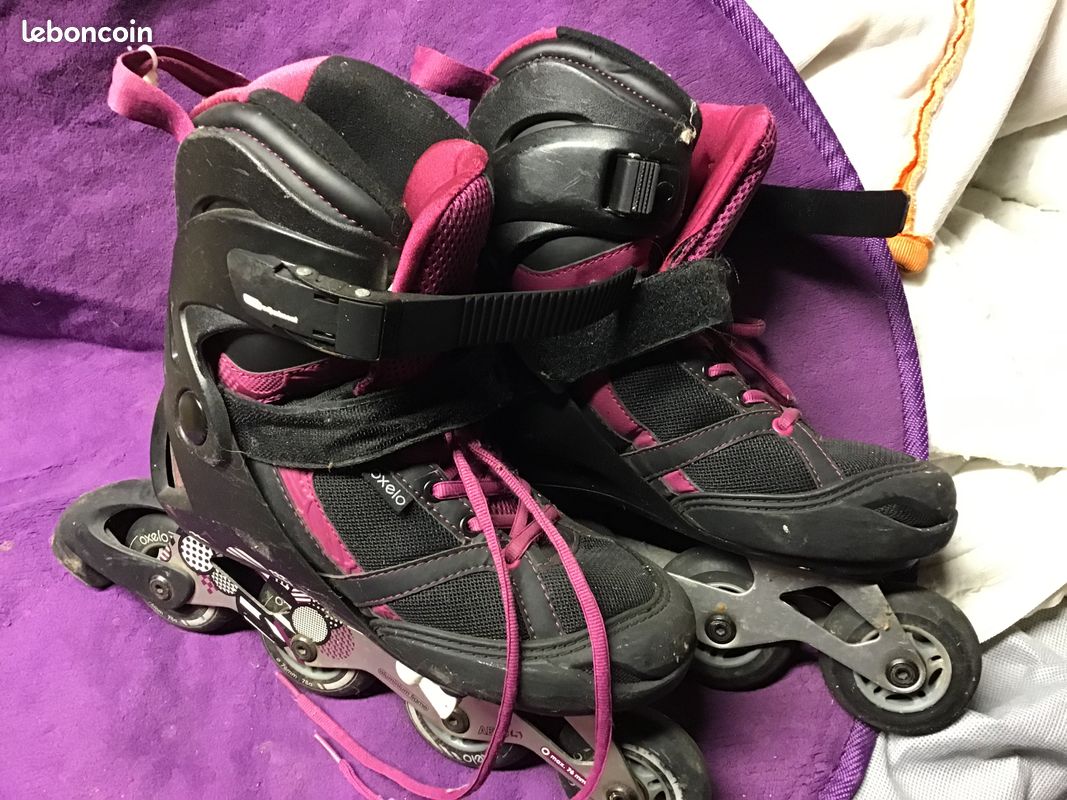 Rollers femme taille réglable 37 au 40 Sport Plein air