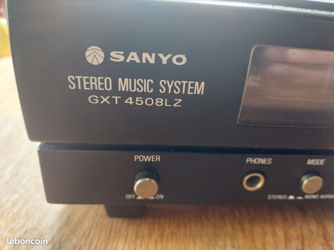 Sanyo stéréo music system GXT 4508LZ (image 14)