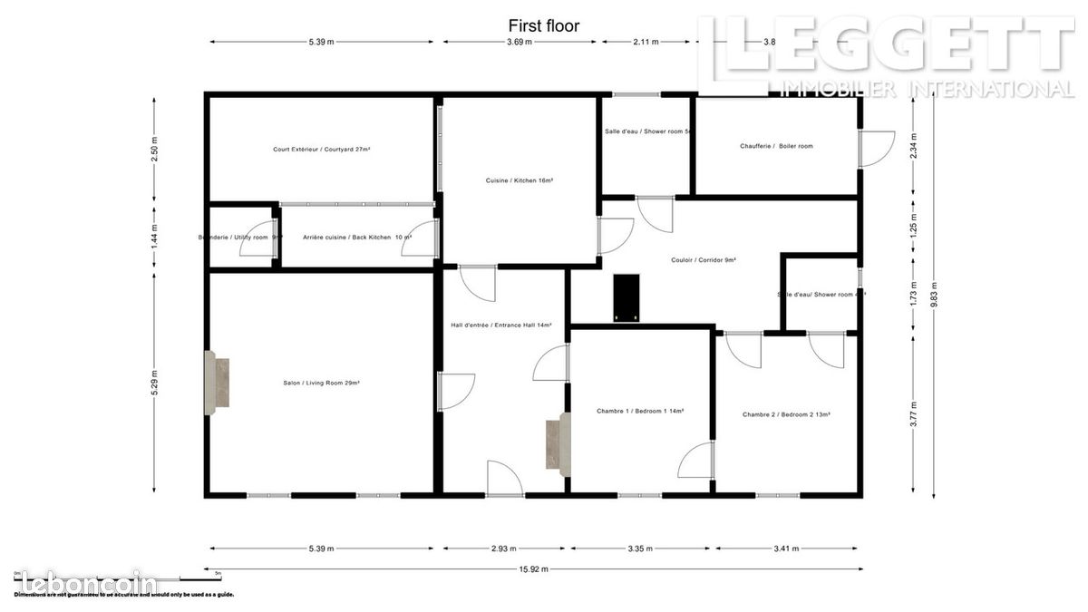 Maison 4 pièces 122 m² - Touvérac 16360 (image principale 9)