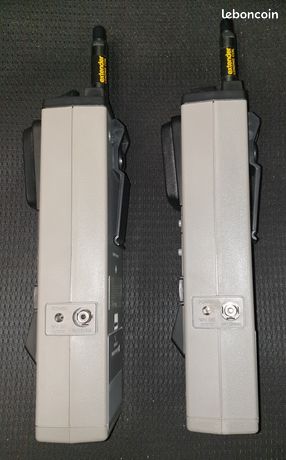 Lot 2 Talkies-Walkies Europsonic GT-303 Vintage 1990 - 27MHz CB Avec Boîte Et Accessoires
