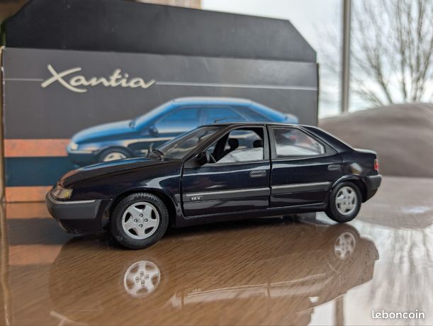 Citroën Xantia Bleue SEGEM 1/18 – Miniature En Boîte, Zamak