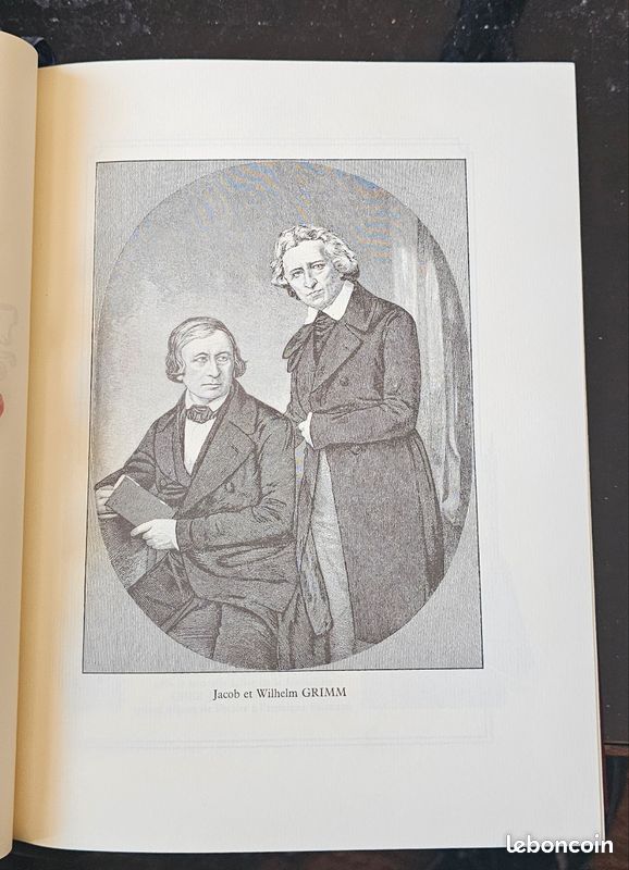 Collection jean de bonnot Contes de Grimm (relié cuir) (image 4)