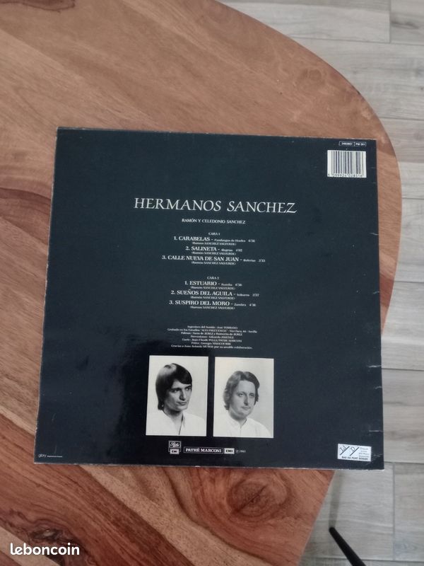 Vinyle 33t Hermanos Sanchez (image 2)