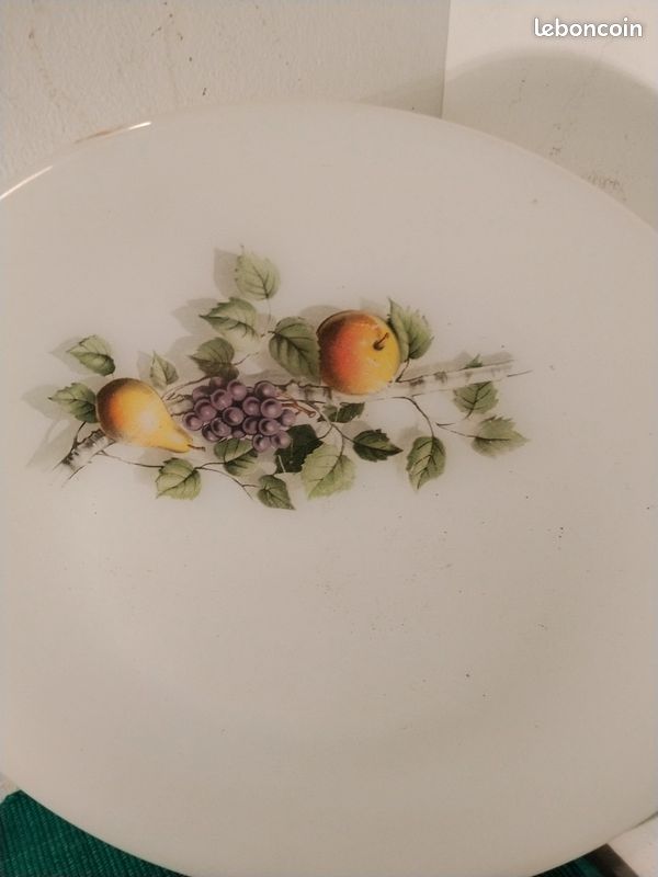 1 assiette plate Arcopal (image 3)